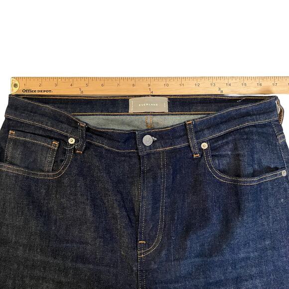 Everlane Women's Dark Wash Ankle Jeans Size 32 - Picture 6 of 8